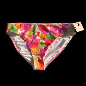 Shade & Shore Women’s Floral Print Bikini Bottoms, L